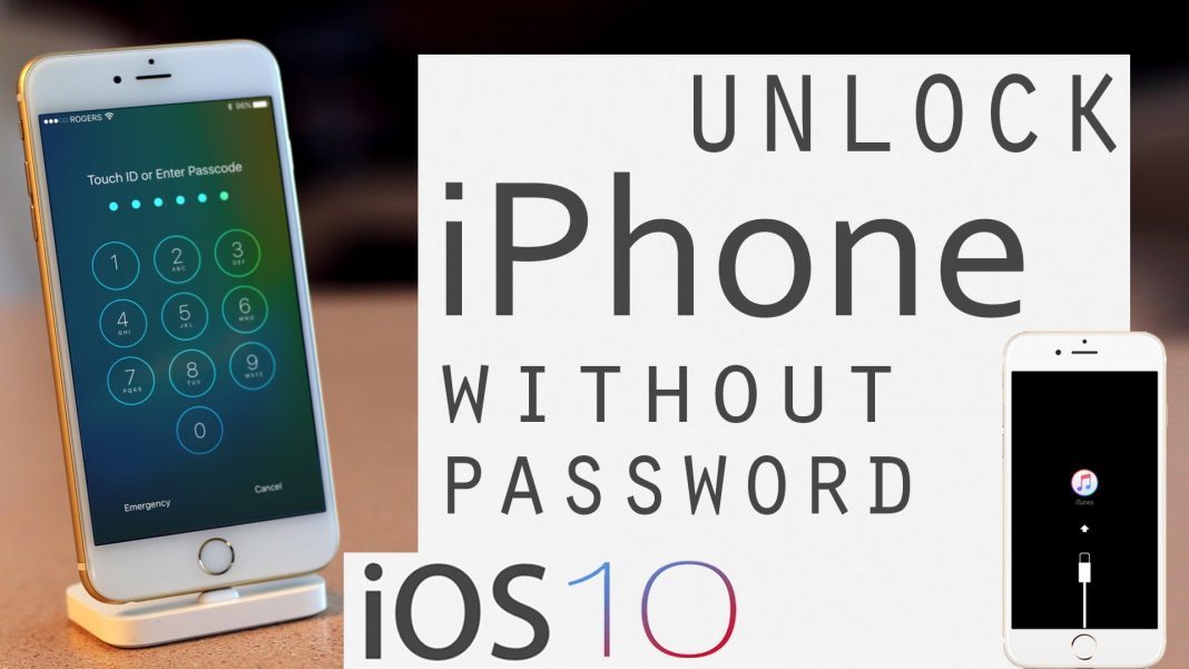 unlock iphone without password